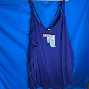 A bluish purple blue dress